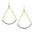 blue sapphire open teardrop dangle earring, in yellow gold <span class='visuallyhidden'>Call, text 323-404-2959 for shopping help.</span>